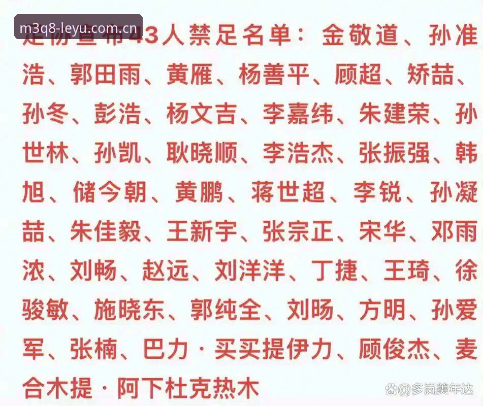 足协第三批禁足名单背后，中国足球如何打破利益藩篱？